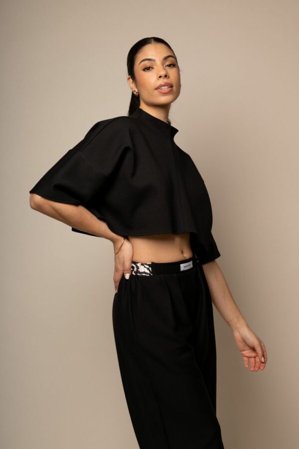 TOP COURT OVERSIZE NOIR – Image 5