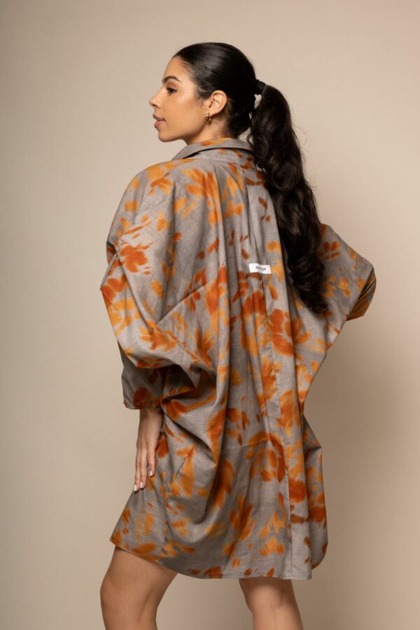 ROBE CHEMISE OVERSIZE IMPRIMÉE – Image 2