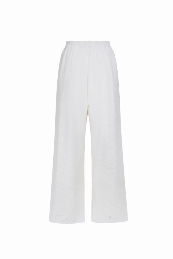 Pantalon écru en broderie anglaise – Image 2