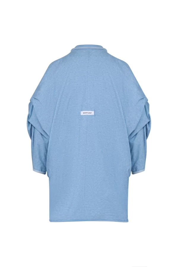 Robe oversize bleu ciel minimaliste – Image 2