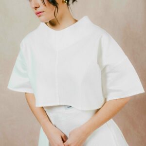 Top Col Cheminée Texturé